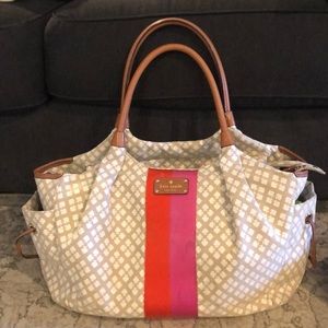 Kate spare diaper bag with changing pad